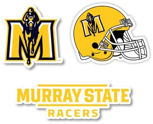 Murray State University 3 Pack 4-Inch Each Sticker - Bild 1 von 1