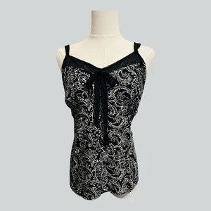 Marilyn Monroe Y2K Cami Babydoll Coquette Classic Neutral Feminine Camisole L - Picture 1 of 11