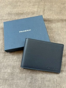 Panerai Card Holder / Wallet Navy Blue Leather BEST QUALITY - Picture 1 of 20
