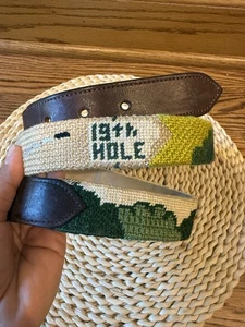 Massiver USA Messing Gürtel 19. Loch The 19th Hole Golf - Bild 1 von 14