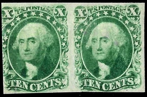EAS_STAMPS US #15 USED NO CANCEL W/ CERTIFICATION SCV $500.00 - Picture 1 of 2