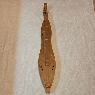 Cuerpo de reloj de arena Mountain Dulcimer vintage de 4 cuerdas 36" caoba  Foto 1 de 4