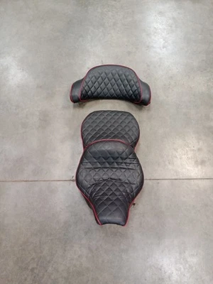 Harley Davidson Tour Glide 1987 87 FLTC juego de respaldo de asiento de pasajero DL-687 Foto 1 de 4