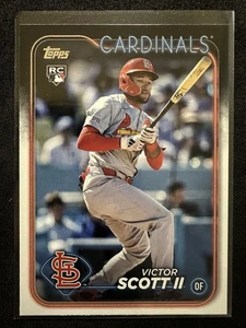 2024 Topps Update Series - Victor Scott II #US2 (RC) - Picture 1 of 2