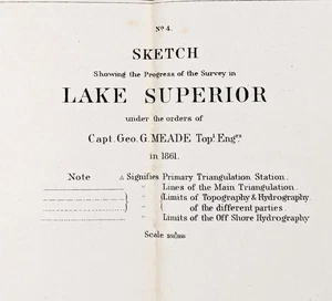 1861 LAKE SUPERIOR - WISCONSIN - FOND DU LAC Map RARE GENERAL LAND OFFICE - Picture 1 of 4