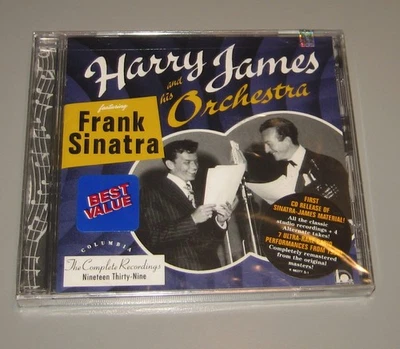 Harry James And His Orchestra Featuring Frank Sinatra (CD 1995, Legacy/Columbia) - Image 1 of 3