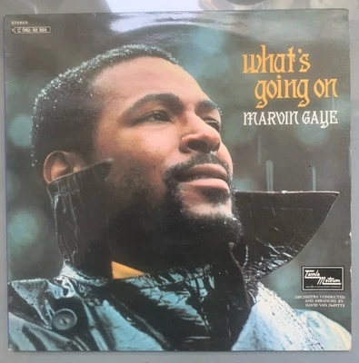 Marvin Gaye – What’s Going On LP (1971 Germany A1/B1) EX/EX First Press  - Image 1 of 4