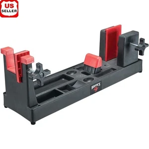 Langlebiger Waffenschraubstock Polymer Gewehr Flinte Reinigung Organizer mit Verriegelungsstützen USA - Bild 1 von 17