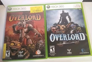 Overlord 1 und 2 Microsoft Xbox 360 I II Bundle mit Anleitungen OHNE KARTE getestet - Bild 1 von 6