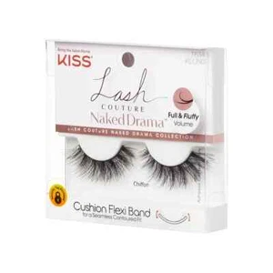 Kiss Lash Couture Eyelashes Naked Drama Chiffon Full Fluffy 76344 Lot of 2 Pair - Picture 1 of 1