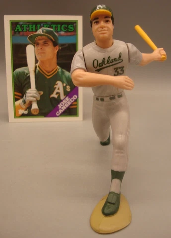 1988 LOOSE SLU STARTING LINEUP FIGURE JOSE CANSECO OAKLAND ATHLETICS A's Cover