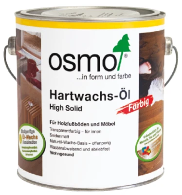 OSMO Hartwachs-Öl - diverse Farben/Glanzgrade - 0,375 / 0,75 / 2,5 L - Bild 1 von 3