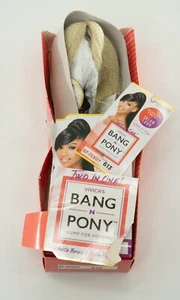 BP-FENDY - VIVICA A FOX SYNTHETIC PONYTAIL TWO IN ONE BANG N PONY Color 613 - Picture 1 of 3