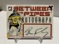 BRIAN FINLEY 2006-07 ITG HOCKEY BETWEEN THE PIPES AUTO SP A-BF