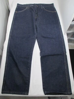 Rustler Jeans From Wrangler NWT Heavyweight Denim 38x29 Regular Fit Straight Leg - Image 1 of 4