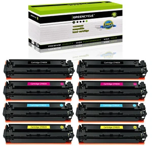 Set 8 toner BCYM Color CF400X adatti per HP LaserJet Pro M252 M252n MFP M277n M274n - Foto 1 di 21