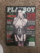 Playboy December 2002- Dita Van Teese- Denzel Washington- Lani Todd- Tom Arnold