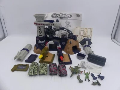 Micro Machines 1999 COBRA Communication Tower Playset Military Base - INCOMPLETE - Image 1 of 4