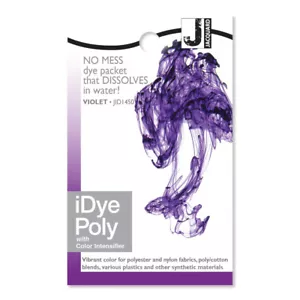 Violet Jacquard iDye Synthetic Fabric Dye - Polyester, Nylon and Poly Cotton - Picture 1 of 1