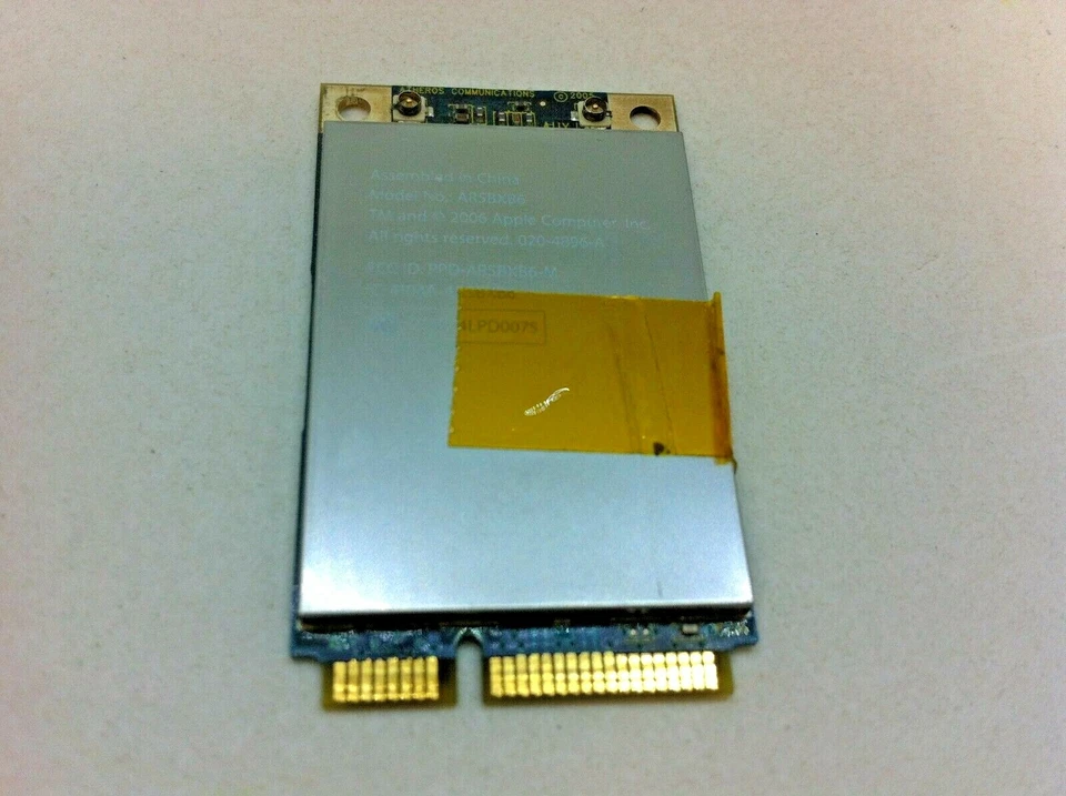 Tarjeta WIFI 15" OEM Apple MacBook Pro A1150 2006 AR5BXB6 020-4896-A 603-8214-A 218 Foto 1 de 1