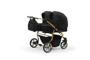 Twin Pram 2in1 Double Buggy Twins - 33 COLORS - Picture 1 of 24