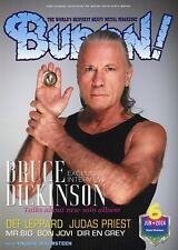 BURRN! June 2024 Magazine Japan Bruce Dickinson Hard Rock Heavy Metal BON JOVI