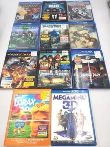 ASSORTED 3D BLU-RAY MOVIES - Picture 1 of 52