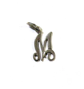 STERLING SILVER INITIAL M CHARM #1G200480 - Bild 1 von 2