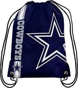 Dallas Cowboys Premium Drawstring Backpack NFL Football String Bag