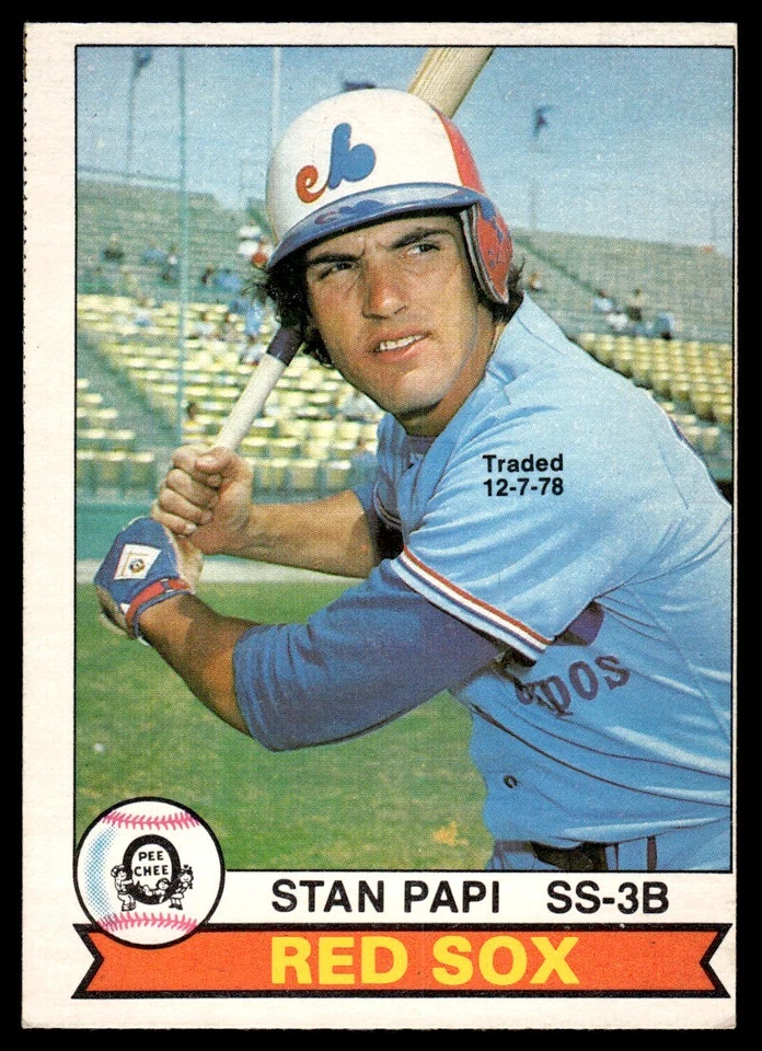 1979 O-Pee-Chee Stan Papi Boston Red Sox #344 R35 - Image 1 of 2