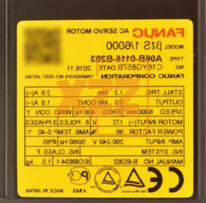 1 STÜCK NEUER FANUC A06B-0116-B203 SERVOMOTOR - Bild 1 von 5