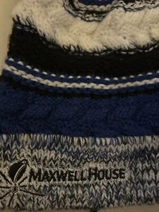 Maxwell House Coffee Knit Cap Winter Beanie Hat Promotional Sport-Tek Unisex - Picture 1 of 3