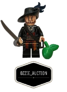 LEGO Pirates of the Caribbean - Hector Barbossa - poc004 Minifigure [4181] - Picture 1 of 1