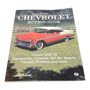 1946 - 1972 CHEVROLET  ILLUSTRATED BUYERS GUIDE BOOK GM - LIKE NEW