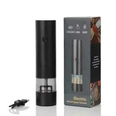 2PCS Electric Salt and Pepper Grinder Set Automatic Grinder w/ Rechargeable Base - Image 1 of 4