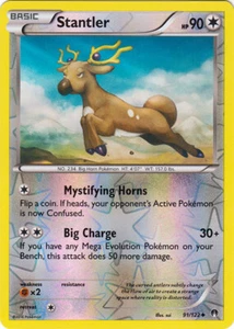 Pokemon XY Breakpoint Stantler Reverse Holo 91/122 - Picture 1 of 1