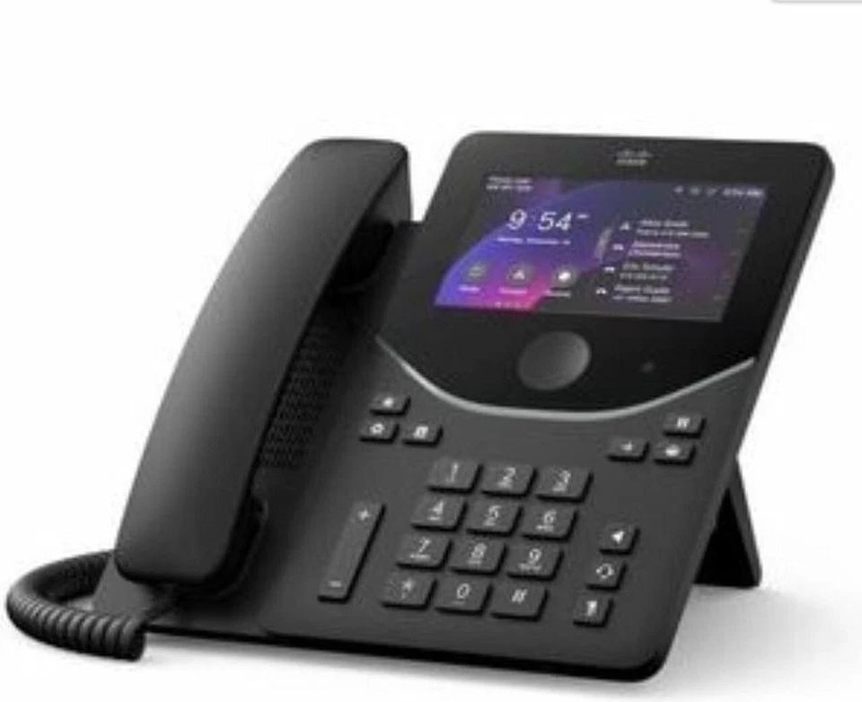Cisco IP Phone Corded/Cordless Bluetooth, Wi-Fi  Model DP-9871-K9= - Image 1 of 1