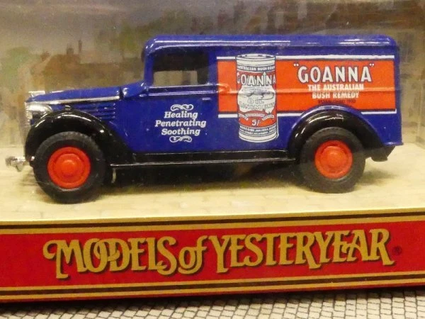 Matchbox Models Of Yesteryear Y12-f Van Goanna Oil limitiert Made In China