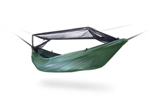 Frontline Hammock - Olive Green - Portable Lightweight Camping Jungle Hammock... - Picture 1 of 8