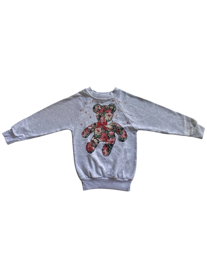 Suéter Vintage Años 90 Byron Bear Puff Pintura Juvenil 7 Foto 1 de 4