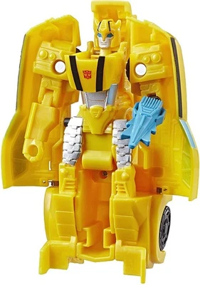BOX ROTTO TRANSFORMERS BUMBLEBEE 1 Step Cyberverse Action Attackers HASBRO E3642 - Imagen 1 de 4