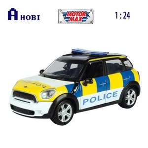 Motormax 1:24 Mini Cooper S Countryman Police Car Diecast Model Replica - Picture 1 of 1