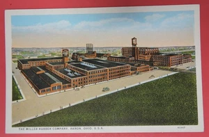 VTG POSTCARD-THE MILLER RUBBER COMPANY-AKRON OHIO - Picture 1 of 2