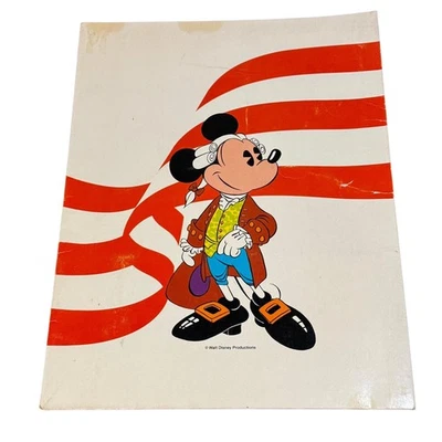 Carpeta de Bolsillo de Colección Mickey Mouse Walt Disney Productions Mickey Metrics Gráfico Foto 1 de 4