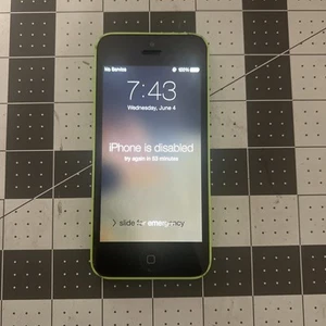Grün Apple iPhone 5C Verizon SIM-Karte - Bild 1 von 15