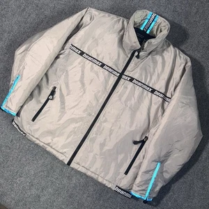 Giacca piumino pesante vintage Bear USA Max uomo taglia XL full zip RN90680 - Foto 1 di 18