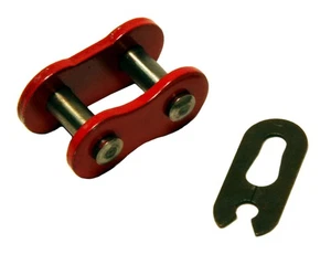 Factory Spec brand - Red Clip Style Master Link 520 Pitch Non O-Ring Chain - Picture 1 of 1