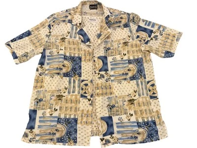 Conjunto de 2 piezas sin mangas y botones Bon Worth floral azul tostado PL mediano M Bonworth Z59 Foto 1 de 4