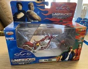 2004 Orange County Choppers American Chopper 1:18 Scale Fire Bike BNIB Joyride - Picture 1 of 4