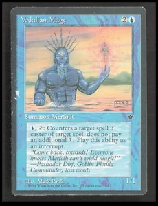 MTG Vodalian Mage (Poole) Common Fallen Empires Card CB-1-3-B-32 - Picture 1 of 7